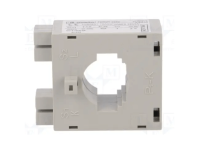 TRANSFORMADOR DE CORRIENTE LOVATO CABLE Ø30MM. PARA BARRAS DE COLECTOR 40X10MM, 30X20MM, 25X25MM, 250A