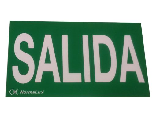 ROTULO EMERGENCIA”SALIDA”