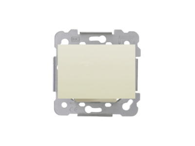 TAPA CIEGA + BASTIDOR SERIE CORAL DE COLOR BEIGE