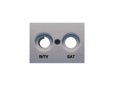 TAPA R/TV-SAT SERIE CORAL EN GRIS SOMBRA