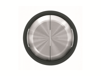 TECLA DOBLE INTERRUPTOR CONMUTADOR SKYMOON CRISTAL NEGRO