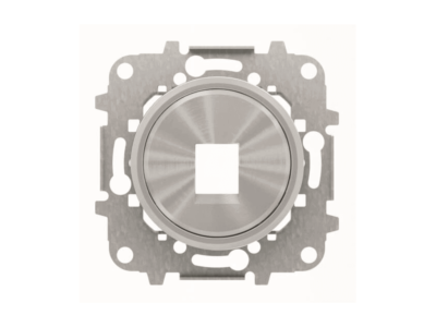 TAPA 1 CONECTOR TELEFONO INFORMATICA SKYMOON CROMO