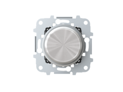 REGULADOR GIRATORIO LED SKYMOON CON TAPA CROMO