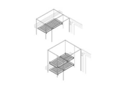 SEGREGACION FRONTAL ESTRUCTURA 300X600MM