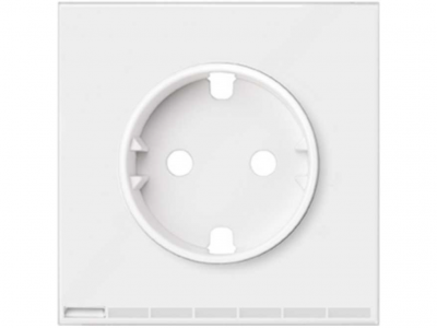 TAPA ENCHUFE IO BL/MT 10010002041-230