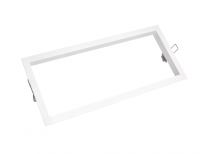 CAJA EMPOTRABLE EXTRAPLANA METAL BLANCO