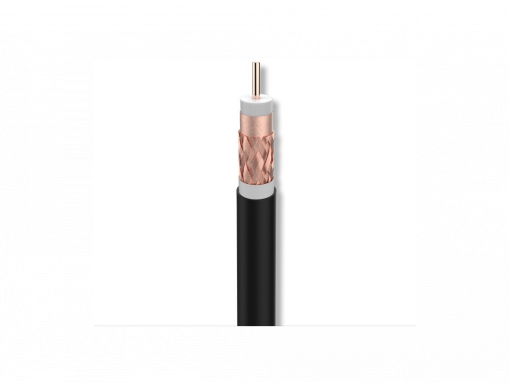 CABLE COAXIAL T100+CU/CU PVC NEGRO  (214108)