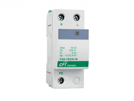 PROTECTOR BIP TIPO-2 15KA 230V URBANO MONOF CS 15 1+1 