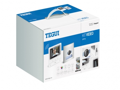 KIT VIDEO 1V 2H C100X16E+SFERA NEW MANOS LIB